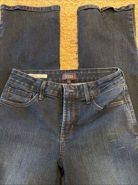 NYDJ Women's Mid-Dark Blue Bootcut Jeans